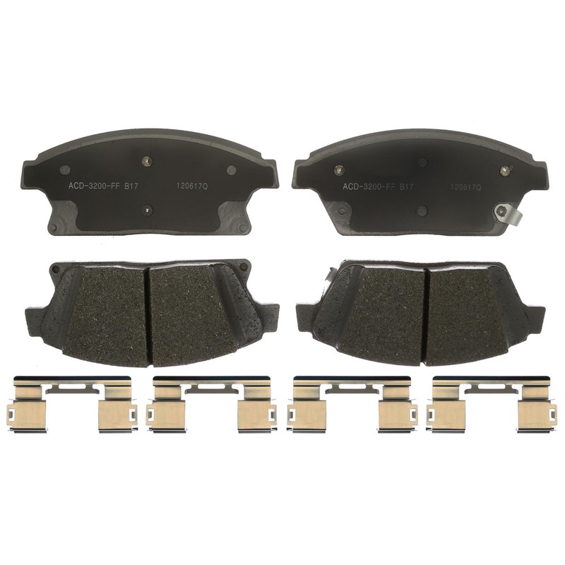 ACDelco Disc Brake Pads and Rotors Kit Front Rear For 11-15 Chevrolet Volt Base gallery