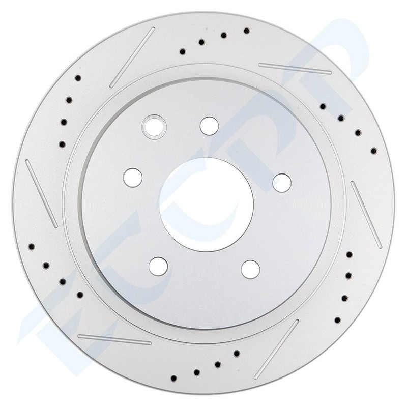 Front & Rear Brake Rotors + Ceramic Pads for 2005 Infiniti G35 Nissan 350Z gallery