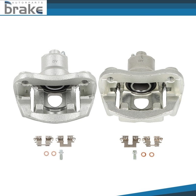 Brake Rear Calipers Pair W/Bracket Driver Passenger For 2006-2008 Lexus RX400h