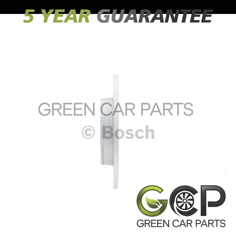 2x Brake Disc Rear GCP Fits Volvo V40 2012-2019 31341645 31341646 31471039