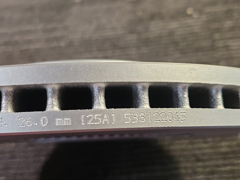 Bosch QuietCast Front 300mm Disc Brake Rotor For Sonata Tucson Optima Sportage gallery