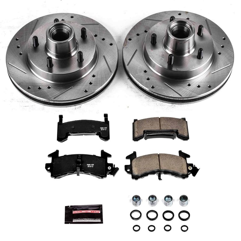 Power Stop K1482 1-Click Z23 Evolution Sport Brake Kit for 82-92 Chevy Camaro