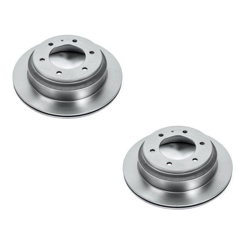 SET-P15JBR569-2 Powerstop 2-Wheel Set Brake Discs Rear for Isuzu Rodeo Axiom SLX