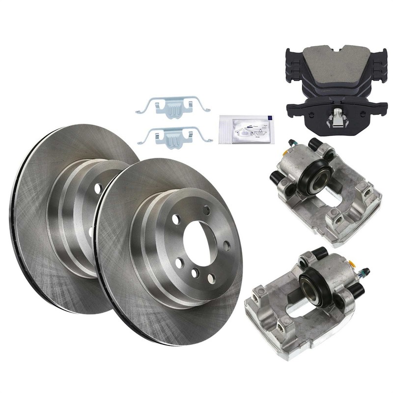 2-Wheel Set Brake Kit With Calipers Rear for BMW X6 E70 X5 Series 10, 12-19