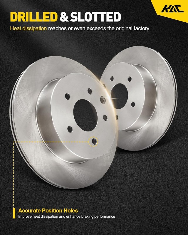 Front Disc Brake Rotors For 1992 1993 Eagle Summit 1992 Mitsubishi Expo LRV 2PC gallery