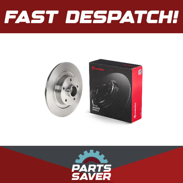 2x Brake Discs Pair Solid fits RENAULT TALISMAN KP, L2M 1.6 Rear 15 to 22 M5M450