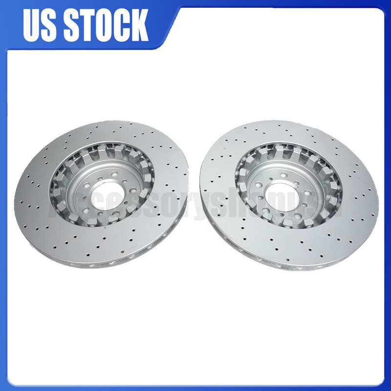 Front & Rear Brake Kit Disc Rotors Ceramic Pads For BMW F80 F82 F83 F87 M2 M3 M4 gallery