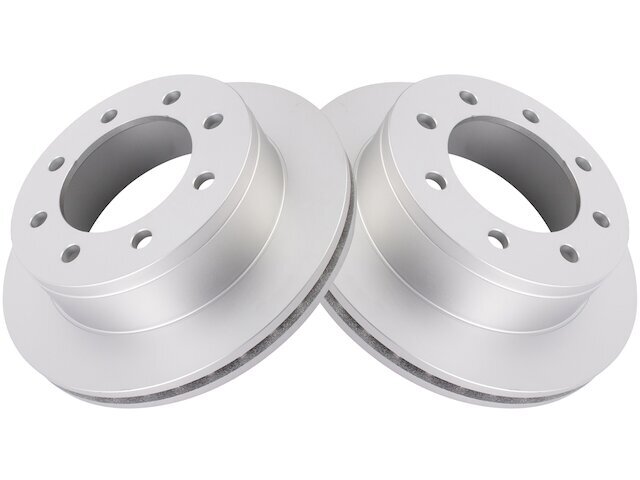 TRQ 24MM73P Rear Brake Rotor Set Fits 2001-2010 GMC Sierra 2500 HD