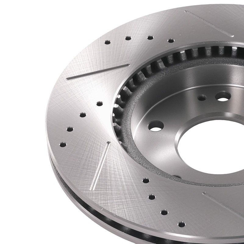Front Vented Brake Rotors Ceramic Pads for Hyundai Elantra 2017-2020 1.4L 2.0L gallery