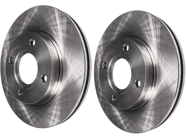 Front Detroit Axle Brake Rotor Set fits Nissan Sentra 2000-2006 52VYJH