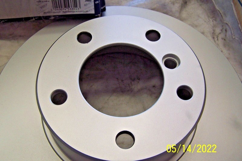 BMW FRONT BRAKE ROTOR *PAIR*(2) GERMAN 34111163013 525I 528I SEDAN WAGON L6 gallery