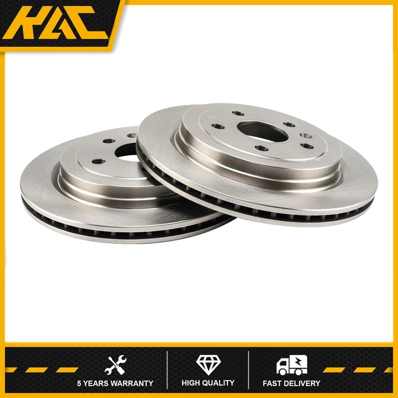 Rear Brake Rotor For 2010-2015 Chevrolet Camaro 3.6L 2010-2011 Cadillac CTS 3L