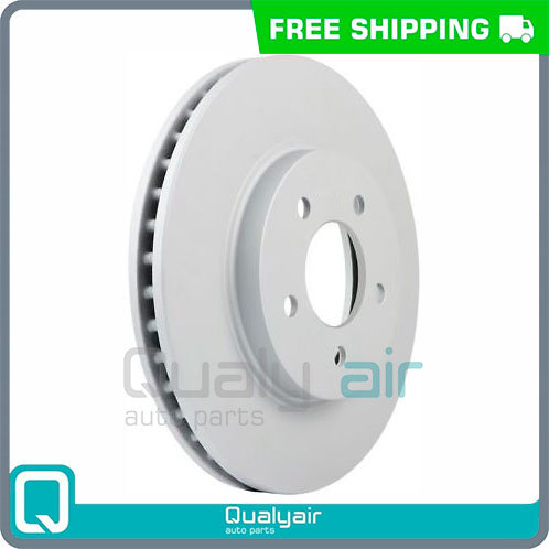 New Rear Coated Solid Disc Brake Rotor Fits Dodge Journey, Ram C/V
