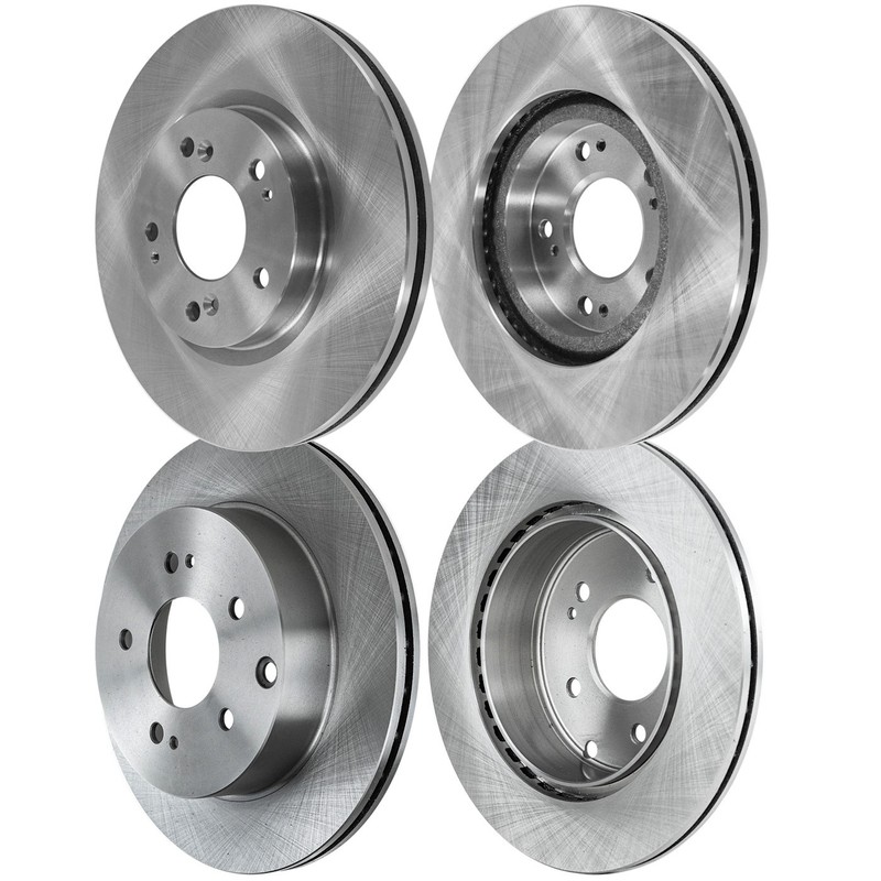 Front & Rear Brake Disc Rotors for Mitsubishi Eclipse Galant 2007-2009