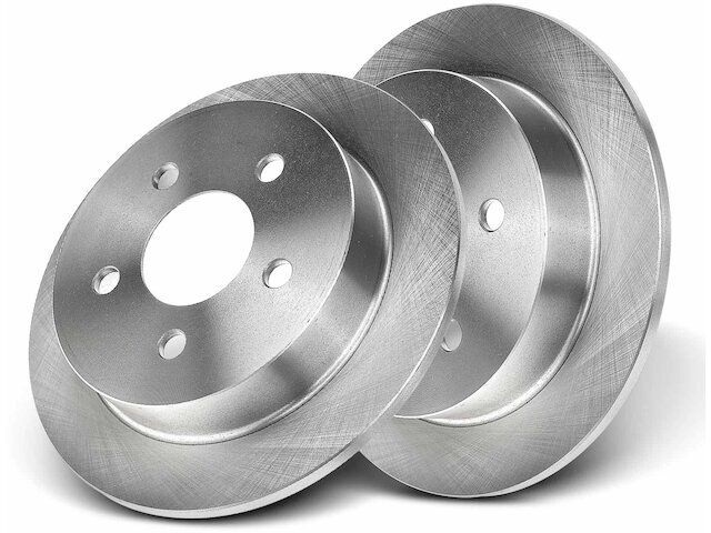 Autopart Premium 38CM97X Rear Brake Rotor Set Fits 1999-2004 Oldsmobile Alero
