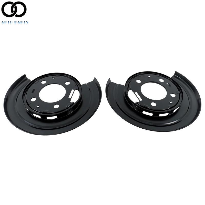 Rear Brake Dust Shield Backing Plates For Ford F250 F350 F450 Truck 1999-2015 gallery