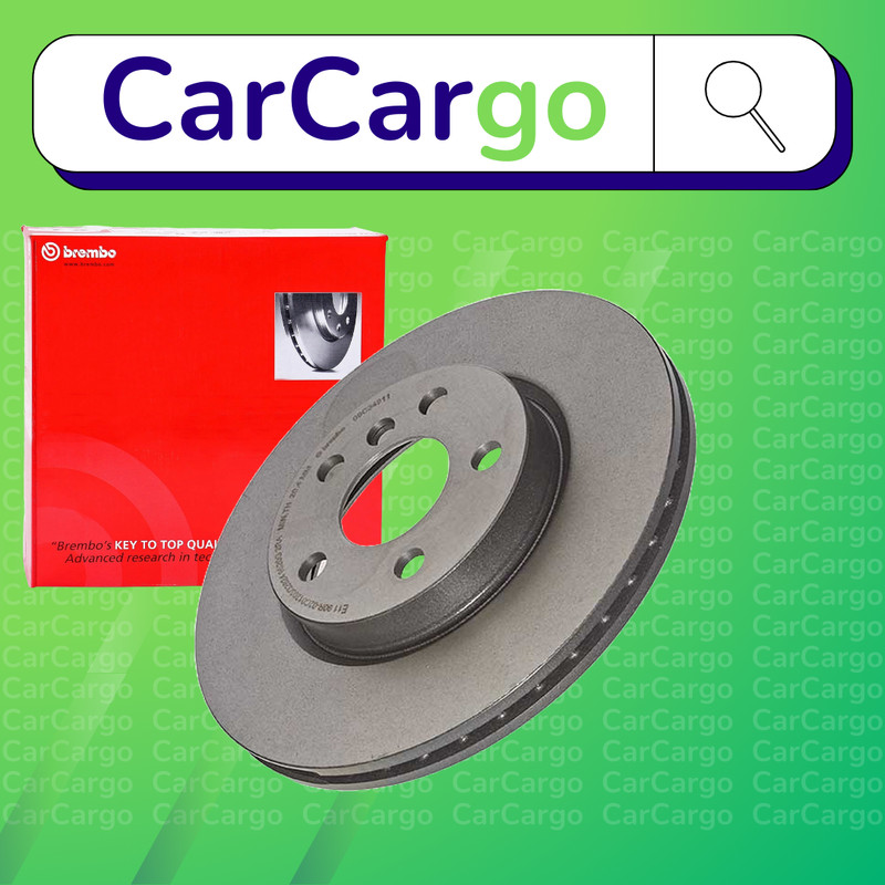 Brembo Vented Front Brake Discs Pair For BMW 2 Series 218i 2014-2021 294 mm