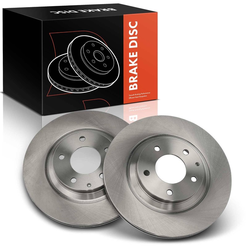 2x New Rear Driver & Passenger Disc Brake Rotors for Mazda RX8 2004-2011 R2 1.3L