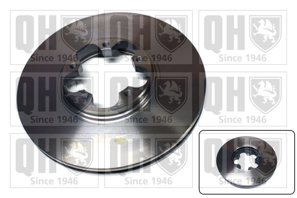 2x Brake Discs Pair Vented fits FORD TRANSIT TOURNEO 2.0D Front 00 to 06 276mm gallery