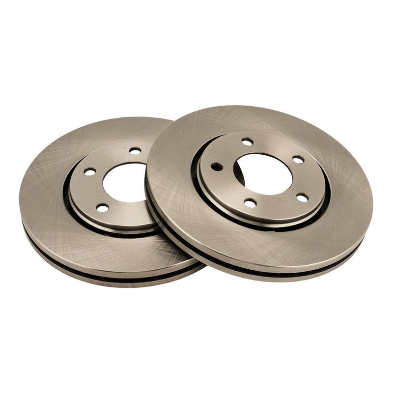 2PCS Front Disc Brake Rotors for Chrysler Voyager 2001 2002-2003 gallery