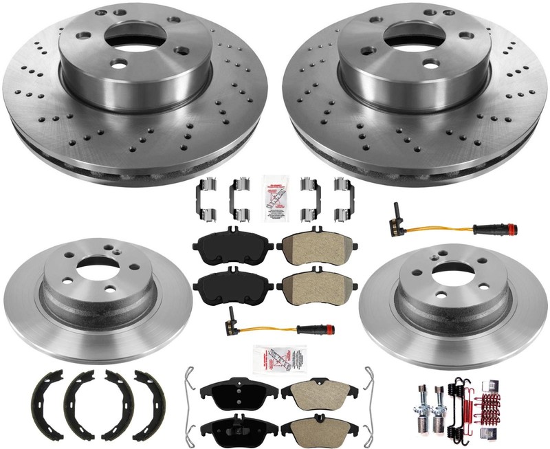 F&R High Performance Carbon Fits Mercedes Benz C300 4Matic 08-12 W/O Sport Pckge