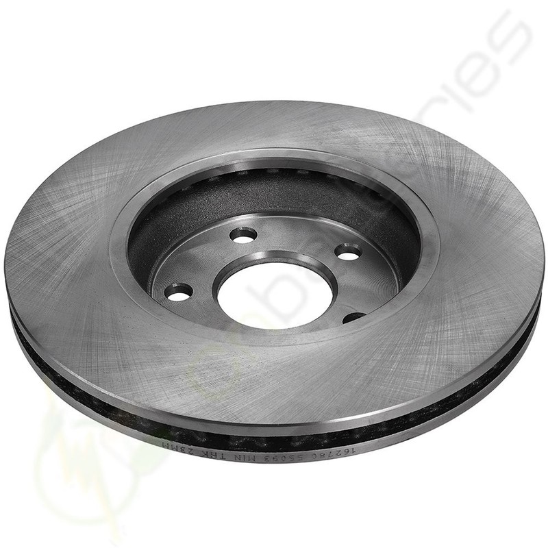 Front Rear Solid Brake Rotors Fits 2008-2011 Chevrolet Malibu 2.4L gallery