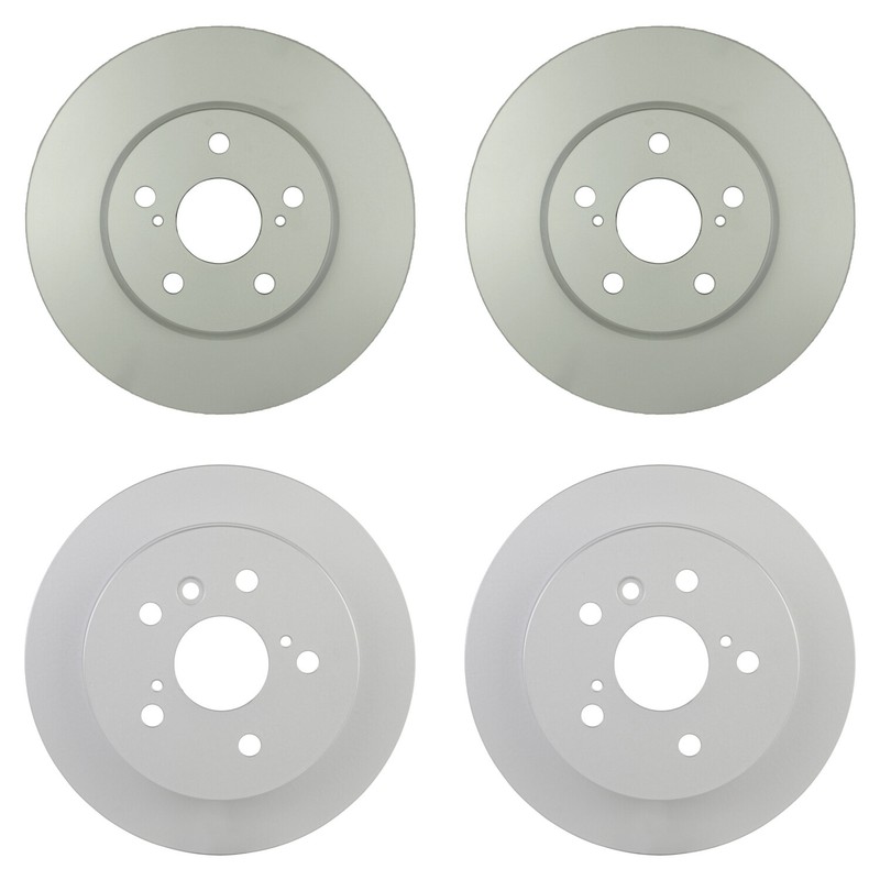 Bosch QuietCast Front & Rear Rotors Disc Brake Pad Kit For Toyota Avalon Solara