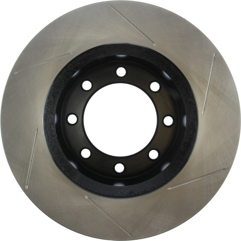 StopTech Sport Slotted 1-Piece Front Brake Rotor for 12-19Ford F-250 Super Duty gallery
