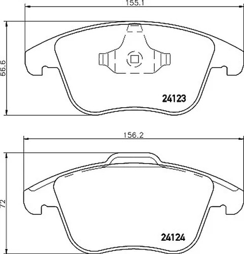 Front 300mm Coated Brake Discs and Pads For Range Rover Evoque L538 2011-2019 gallery