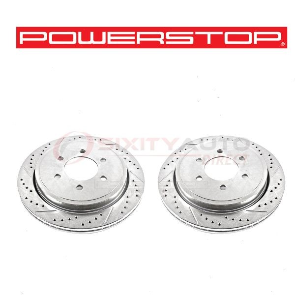 PowerStop AR8591XPR Disc Brake Rotor for Braking Tire Stopping Drums Rotors xb