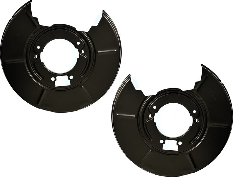 Brake Shields Pair Rear Left Right For BMW 3 Series E36 E46 E85 1990-2007 gallery