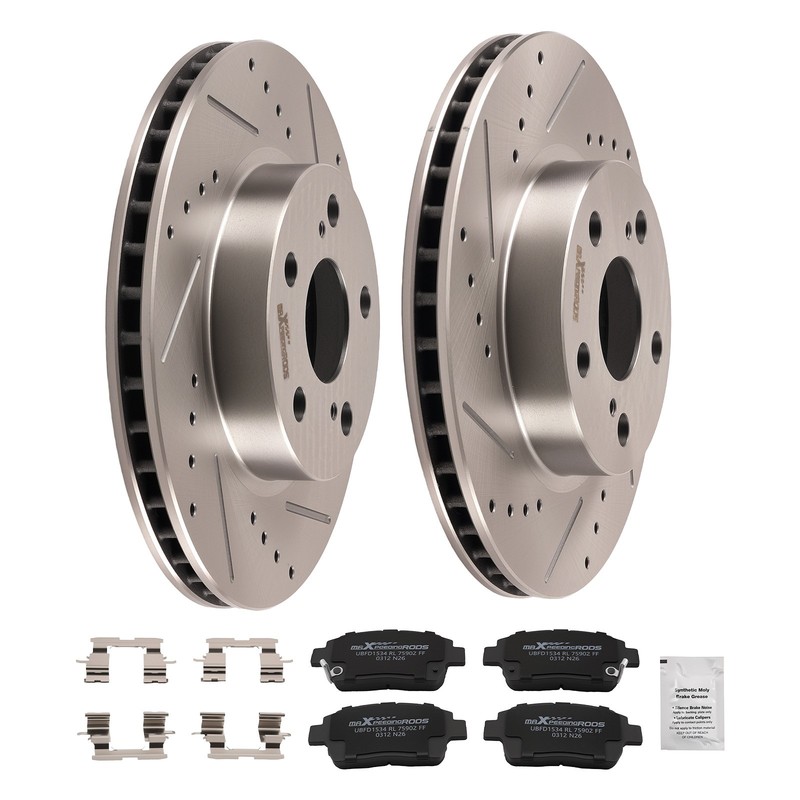 Front Brake Rotors and Pads Set for Toyota Prius 2004 2005 2006-2009 S31377 P822