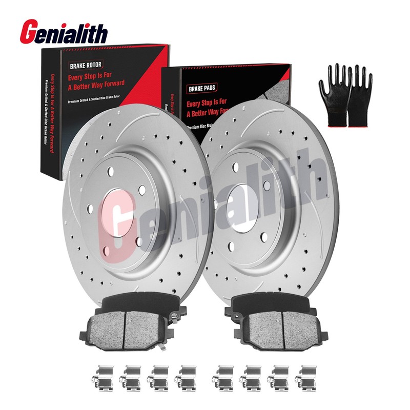 328mm Rear Brake Rotors Brake Pad for Dodge Grand Caravan Journey Town & Country