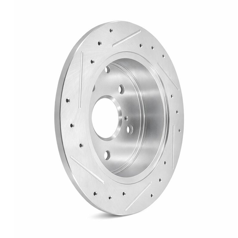 REAR 11.06" Drilled Disc Brake Rotors for Lexus HS250h Toyota RAV4 2006 - 2018 gallery