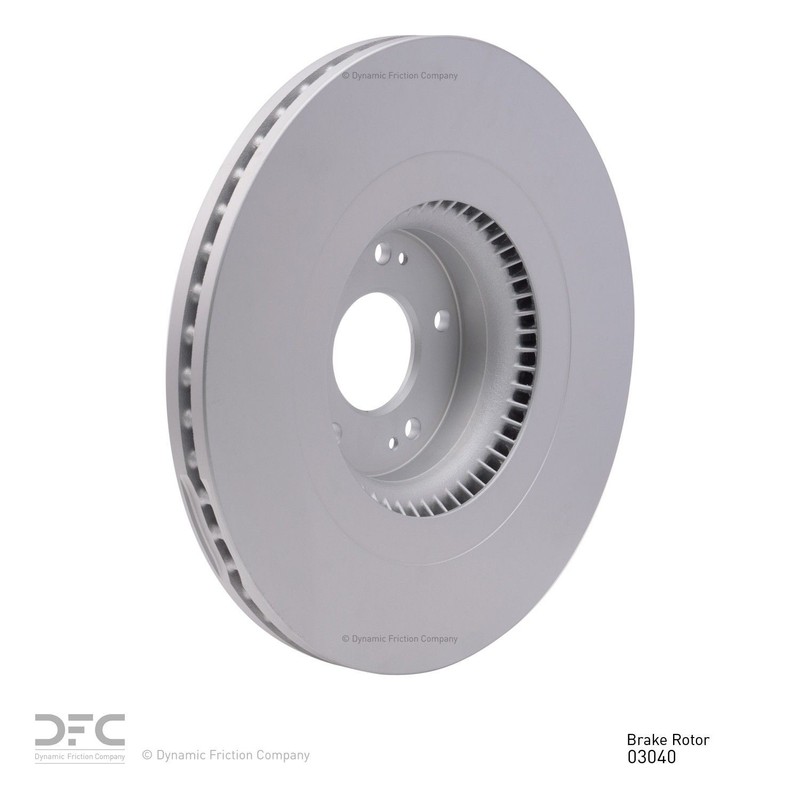 Dynamic Friction 604-03040 Disc Brake Rotor For 12-17 Equus G80 Genesis K900 gallery