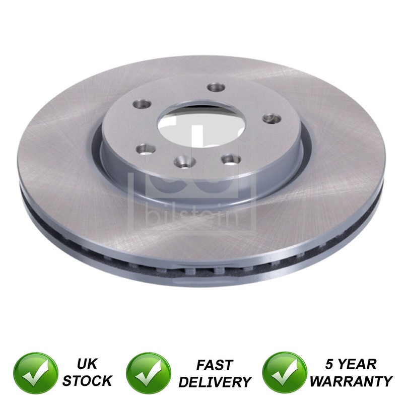 Brake Discs Front SJR Fits Vauxhall Astra 2009-2015 Zafira 2011-2018 13502052