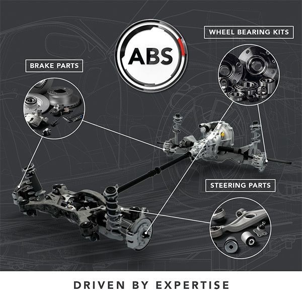 2x ABS 15615 Front Rear Brake Discs Solid 298mm Fits Land Rover 110 127 90 Range gallery