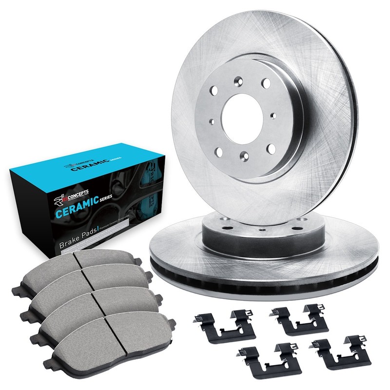 WFWH1-54074 R1 Concepts 2-Wheel Set Brake Disc and Pad Kits Front for Mazda 323 gallery