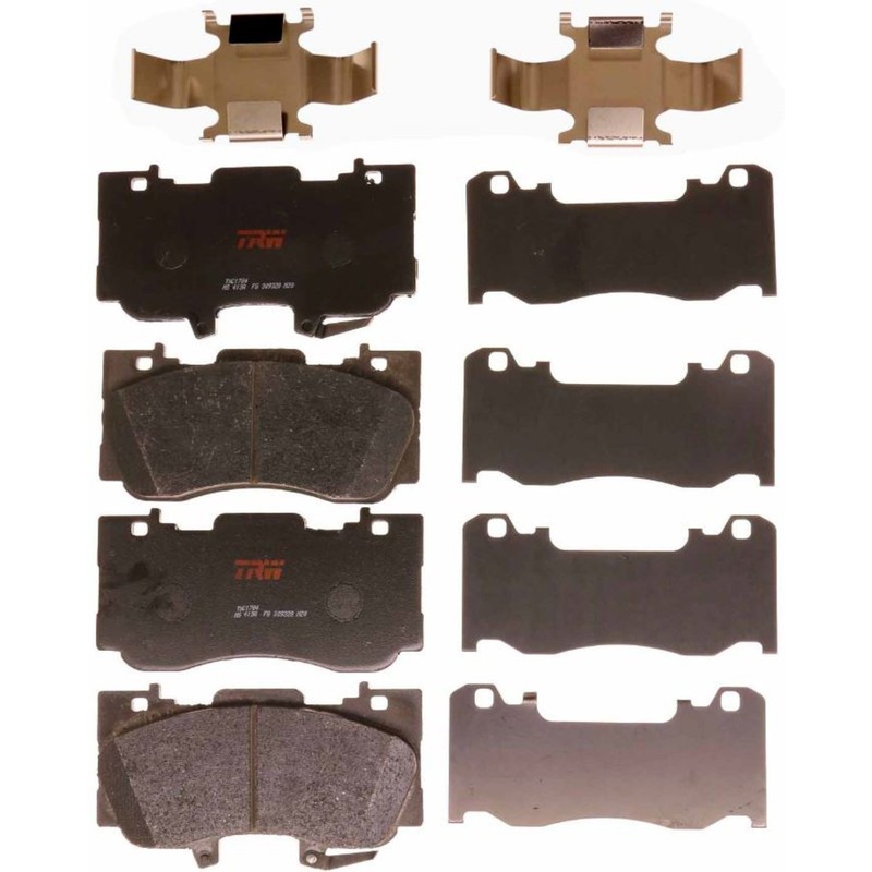 KIT-072924-1844 TRW Brake Disc and Pad Kits 2-Wheel Set Front for Ford Mustang gallery