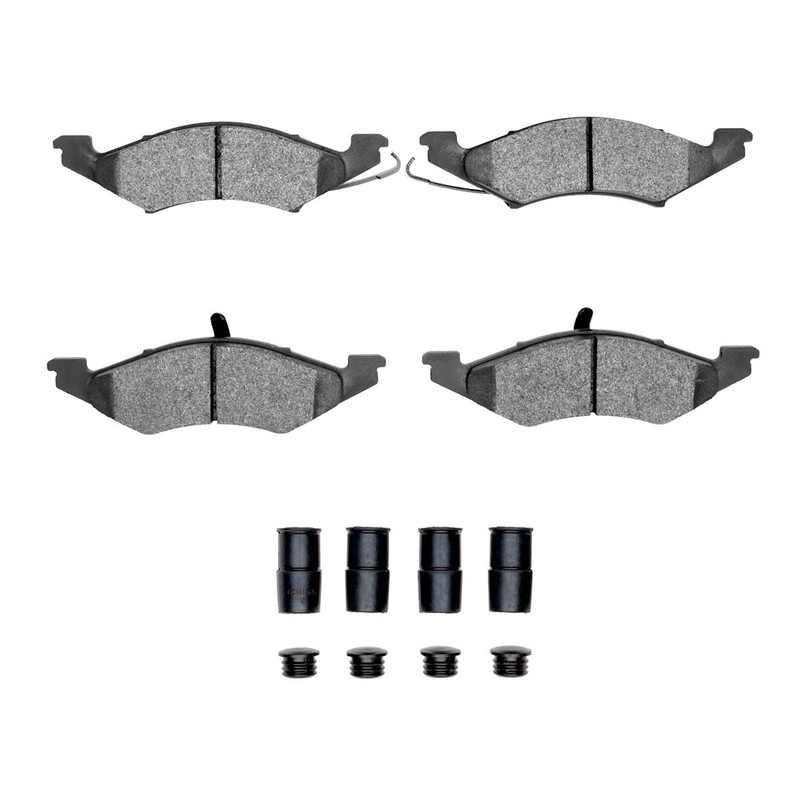 2551-0257-01 R1 Concepts 2-Wheel Set Brake Pad Sets Front for Ford Tempo Topaz