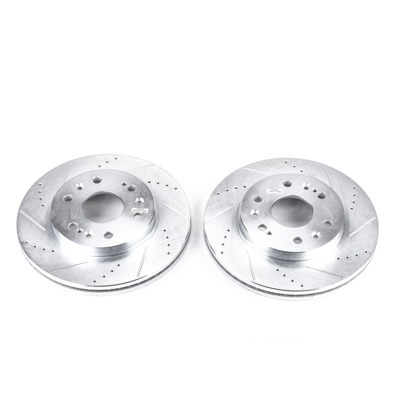 PowerStop AR8654XPR Evolution Drilled & Slotted Rotors for Chevrolet Avalanche & gallery