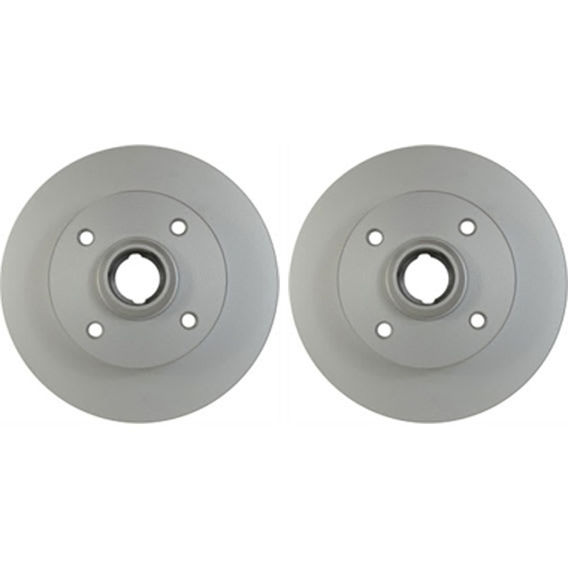 SET-PGD355113462-2 Hella Pagid 2-Wheel Set Brake Discs Rear 4-Wheel ABS for VW