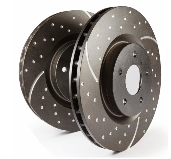 EBC Brakes GD7274 3GD Series Sport Slotted Rotors Fits 05-11 Dakota Raider gallery