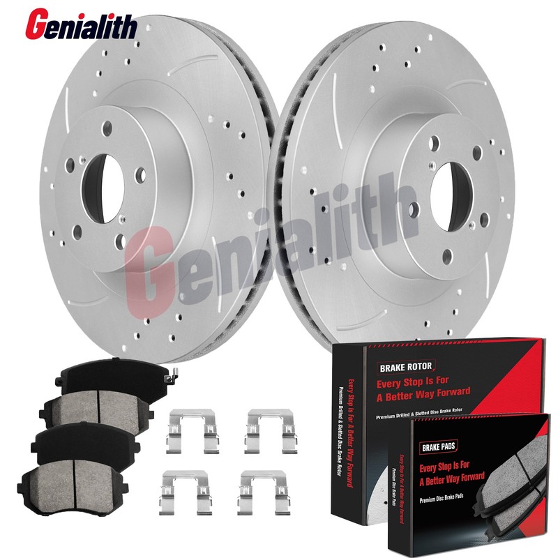 Front Brake Rotors Brake Pads for 2005-2012 Subaru Outback 2008-2010 Impreza