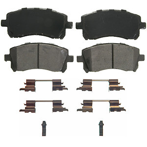 Frt Ceramic Brake Pads Wagner ZD721