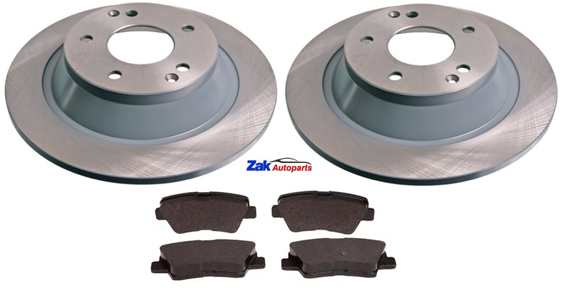 For Ssangyong Tivoli 1.6 + Tivoli XLV 2015-2021 Rear 2 Brake Discs And Pads
