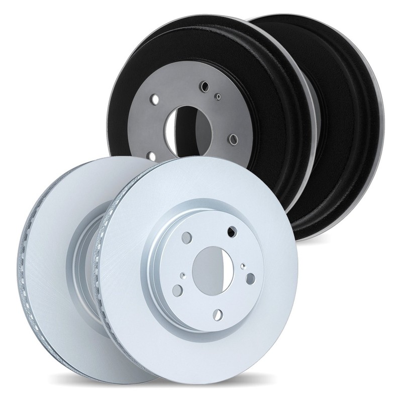 For Ford Focus 2012-2018 DFC 4004-54038 GeoSpec Front & Rear Brake Rotor Set