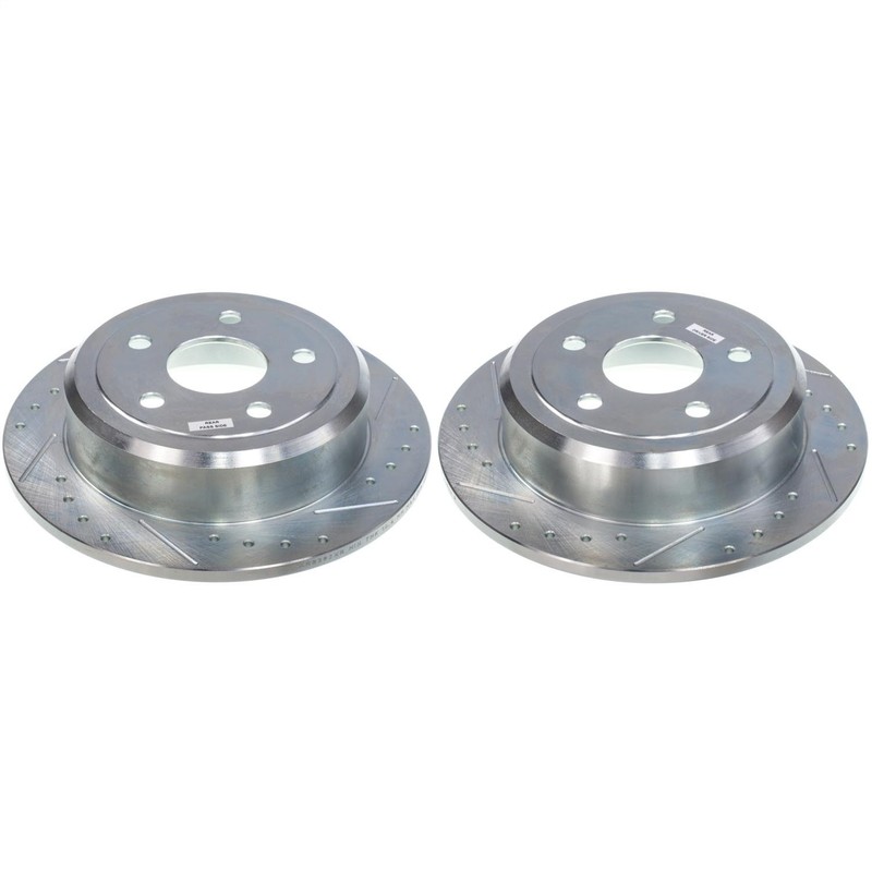 Power Stop AR8382XPR Evolution Performance Drilled and Slotted Brake Rotor Set