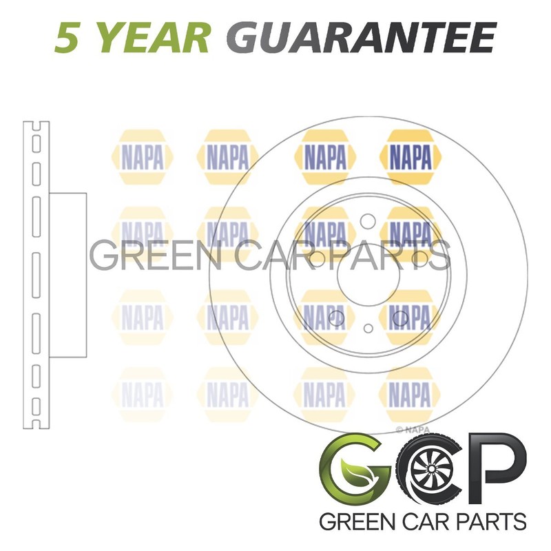Brake Disc Front GCP Fits Tesla Model S 2012- Model X 2015- Electric