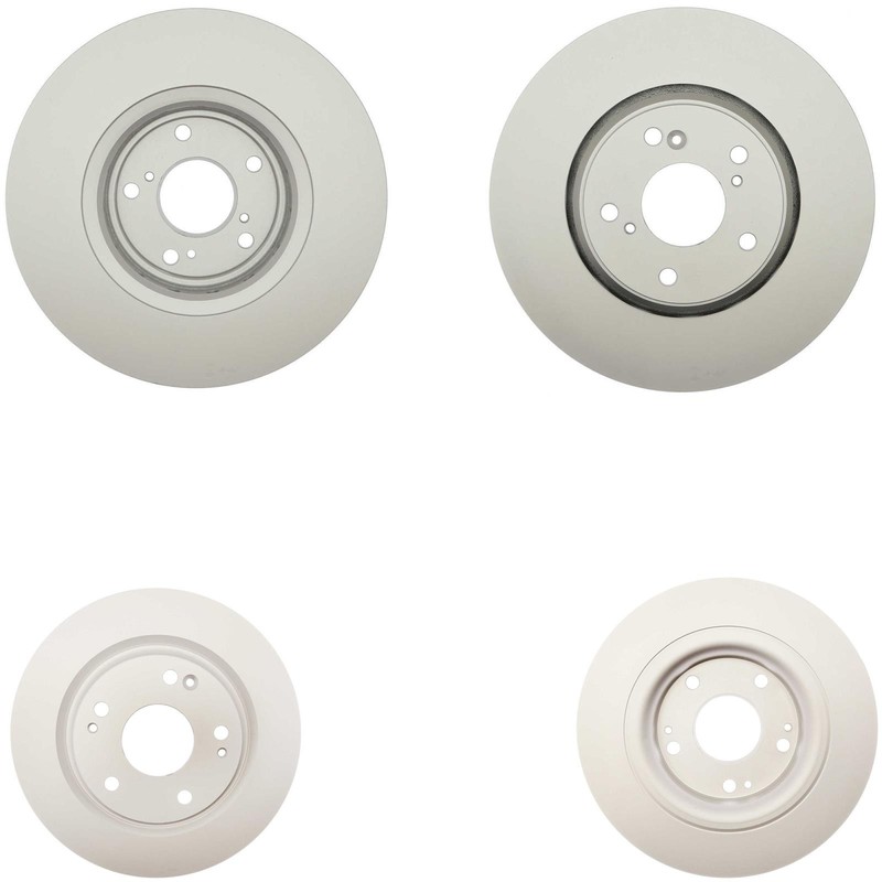 Improved Coated Disc Brake Rotors Brake Pads Fits Honda Civic Si 2017 2018 2020 gallery